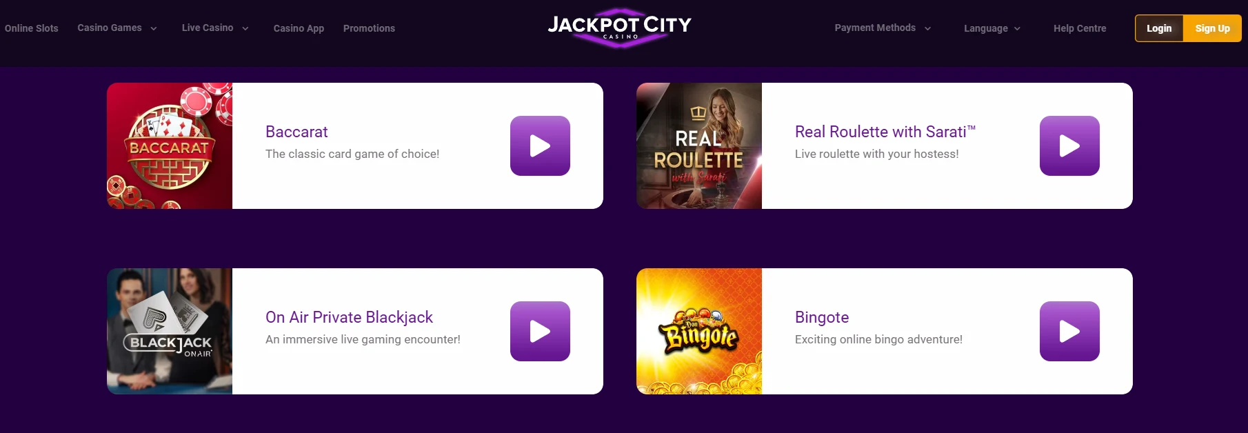 jackpot city online casino
