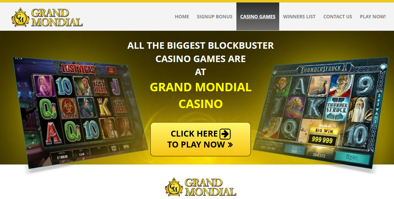 grand mondial casino online casino