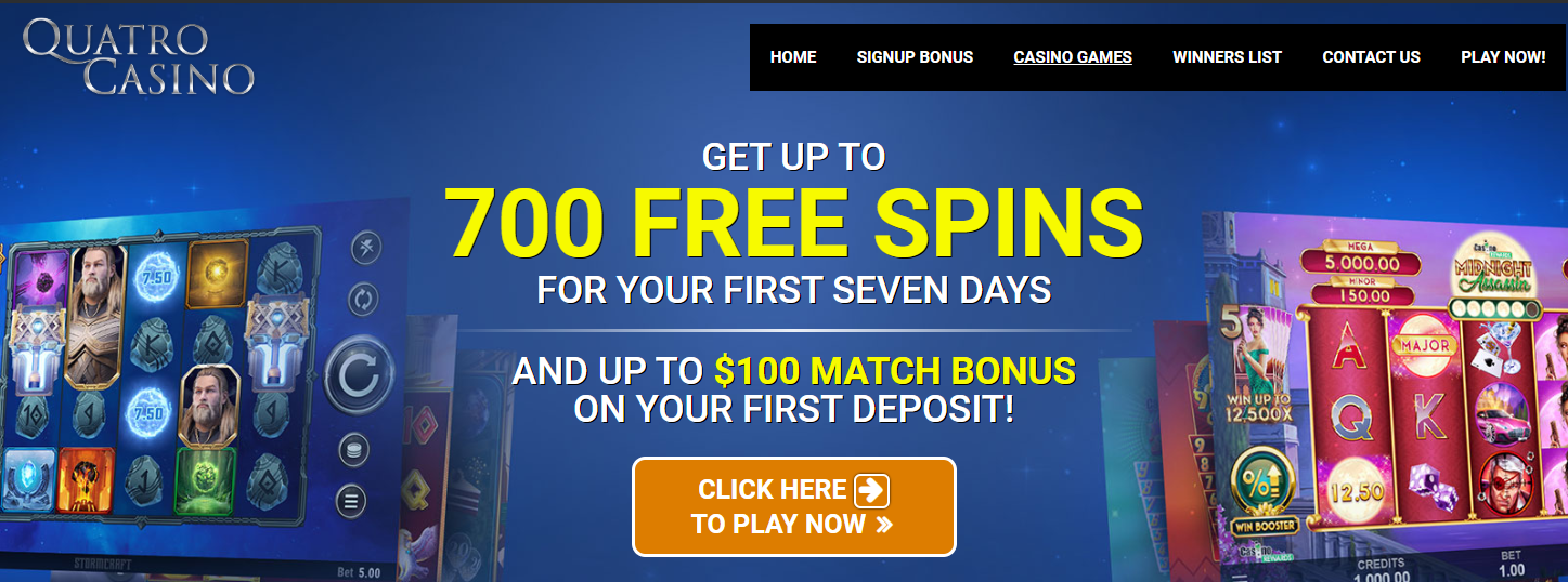 quatro casino online casino